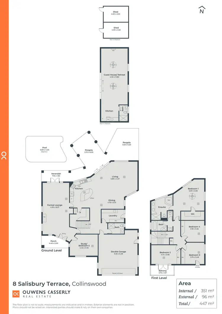 Floorplan of Homely house listing, 8 Salisbury Terrace, Collinswood SA 5081