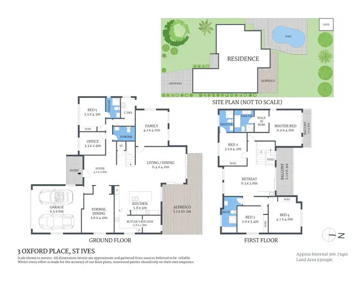 Floorplan of Homely house listing, 3 Oxford Place, St Ives NSW 2075