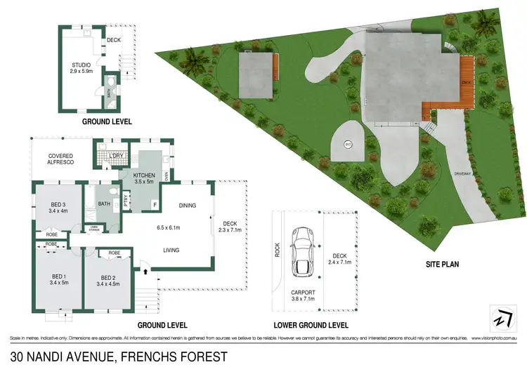 Floorplan of Homely house listing, 30 Nandi Avenue, Frenchs Forest NSW 2086