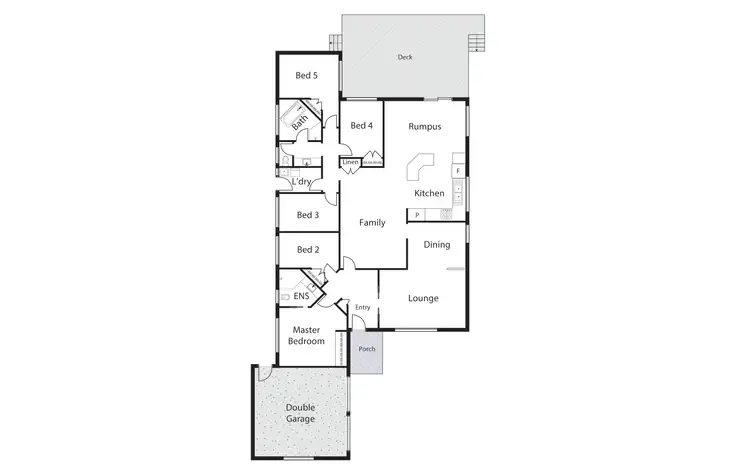 Floorplan of Homely house listing, 20 Corrigan Place, Isaacs ACT 2607