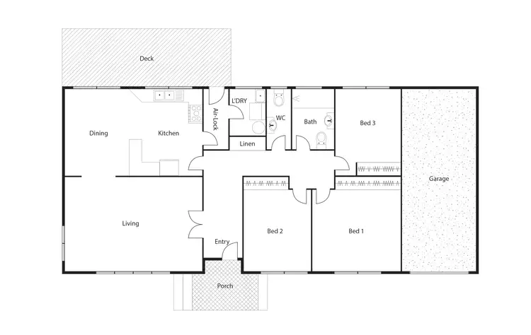 Floorplan of Homely house listing, 21 Olympus Way, Lyons ACT 2606