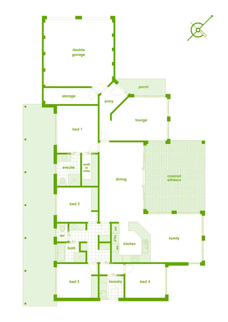 Floorplan of Homely house listing, 14 James Scott Close, Kambah ACT 2902