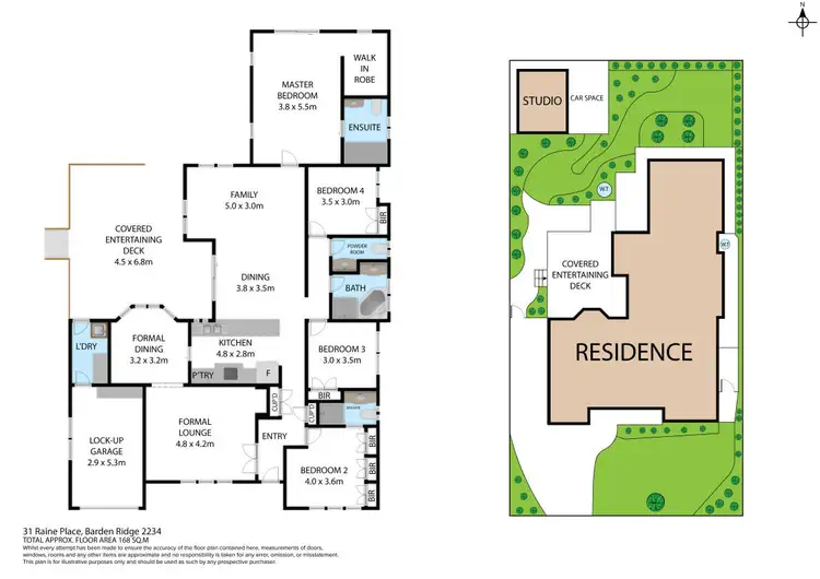 Floorplan of Homely house listing, 31 Raine Place, Barden Ridge NSW 2234