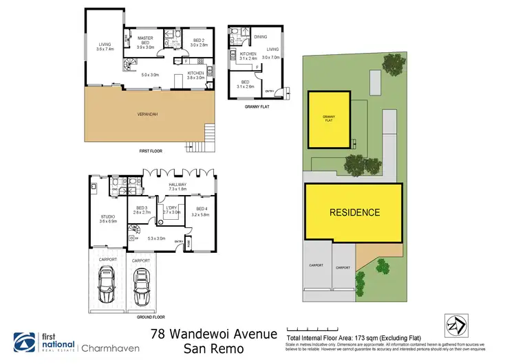 Floorplan of Homely house listing, 78 Wandewoi Avenue, San Remo NSW 2262