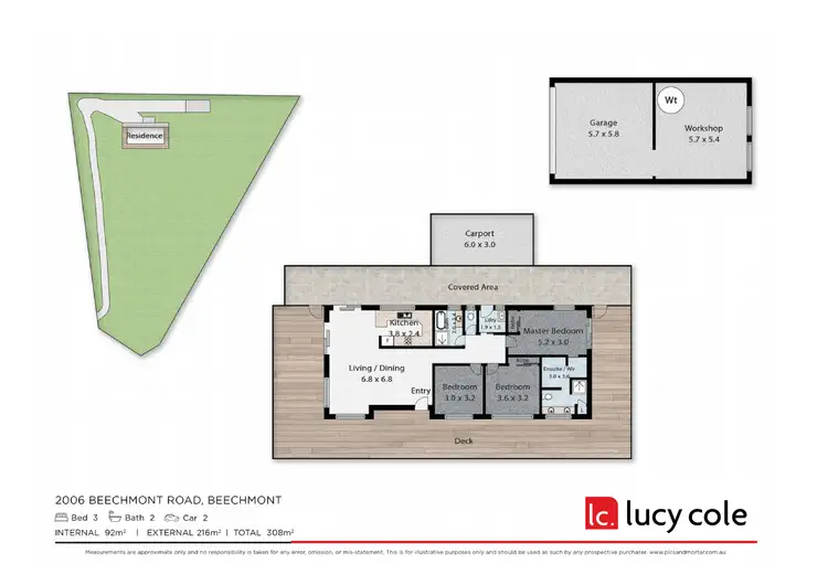 Floorplan of Homely house listing, 2006 Beechmont Road, Beechmont QLD 4211
