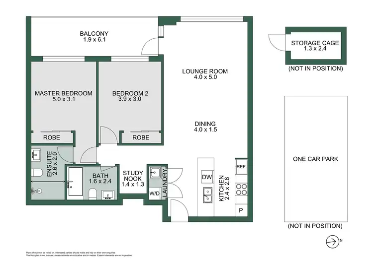Floorplan of Homely apartment listing, 218/129b Jerralong Drive, Schofields NSW 2762