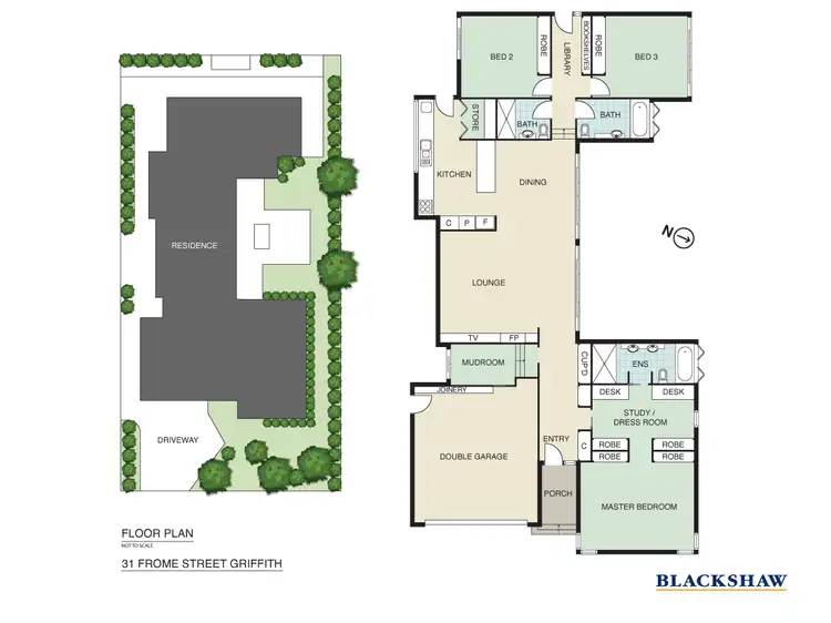 Floorplan of Homely house listing, 31 Frome Street, Griffith ACT 2603