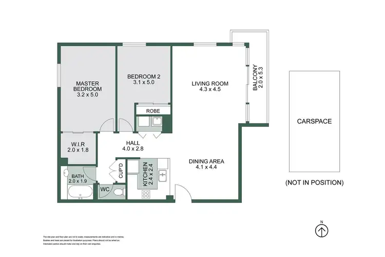 Floorplan of Homely apartment listing, 146/418 St Kilda Road, Melbourne VIC 3004