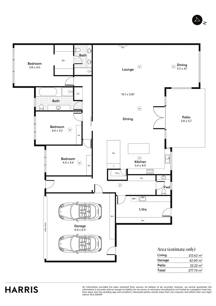 Floorplan of Homely house listing, 3A Eringa Avenue, Glenunga SA 5064