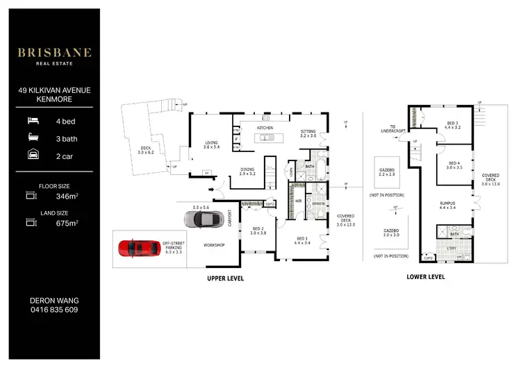 Floorplan of Homely house listing, 49 Kilkivan Avenue, Kenmore QLD 4069