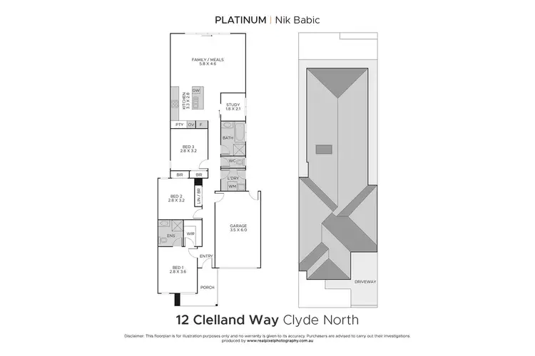 Floorplan of Homely house listing, 12 Clelland Way, Clyde North VIC 3978