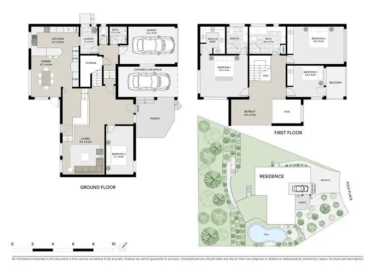 Floorplan of Homely house listing, 5 Polk Place, Bonnet Bay NSW 2226