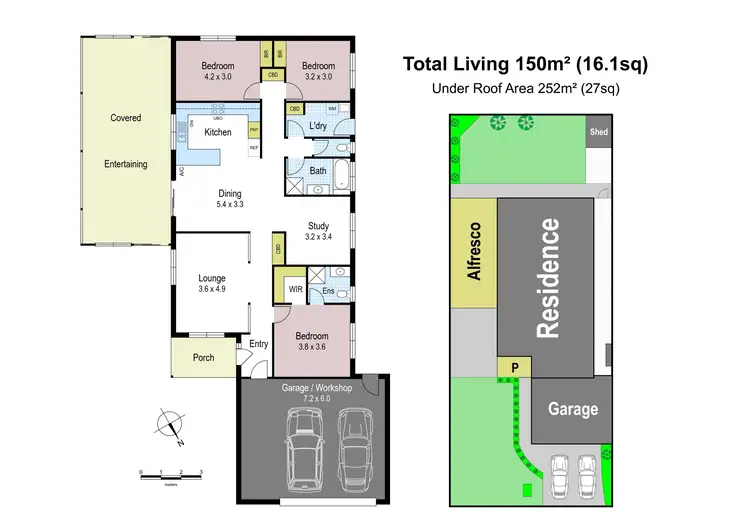 Floorplan of Homely house listing, 4 Stringybark Place, Longwarry VIC 3816