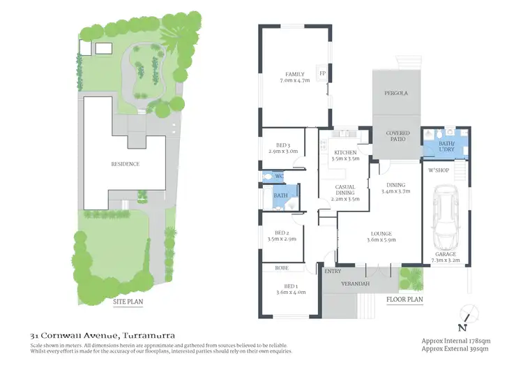 Floorplan of Homely house listing, 31 Cornwall Avenue, Turramurra NSW 2074