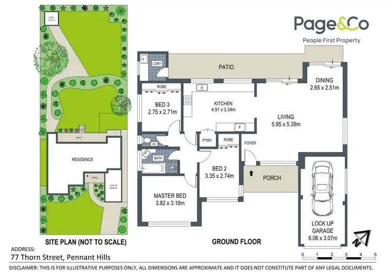 Floorplan of Homely house listing, 77 Thorn Street, Pennant Hills NSW 2120