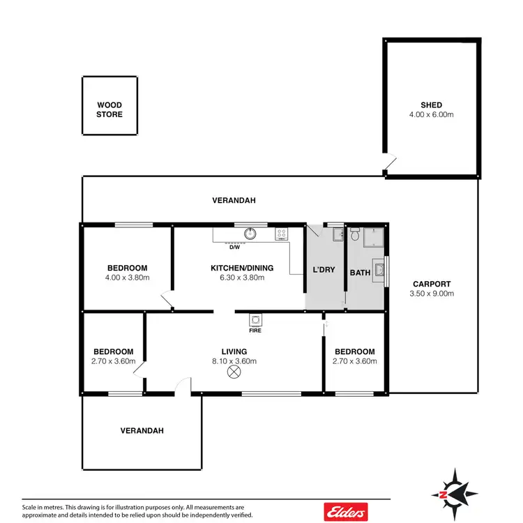 Floorplan of Homely house listing, 14 Jacobs Street, Goolwa South SA 5214