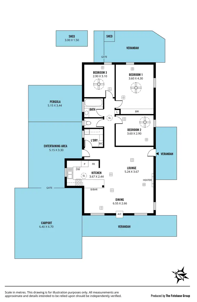 Floorplan of Homely house listing, 2 Beaumont Street, Clovelly Park SA 5042