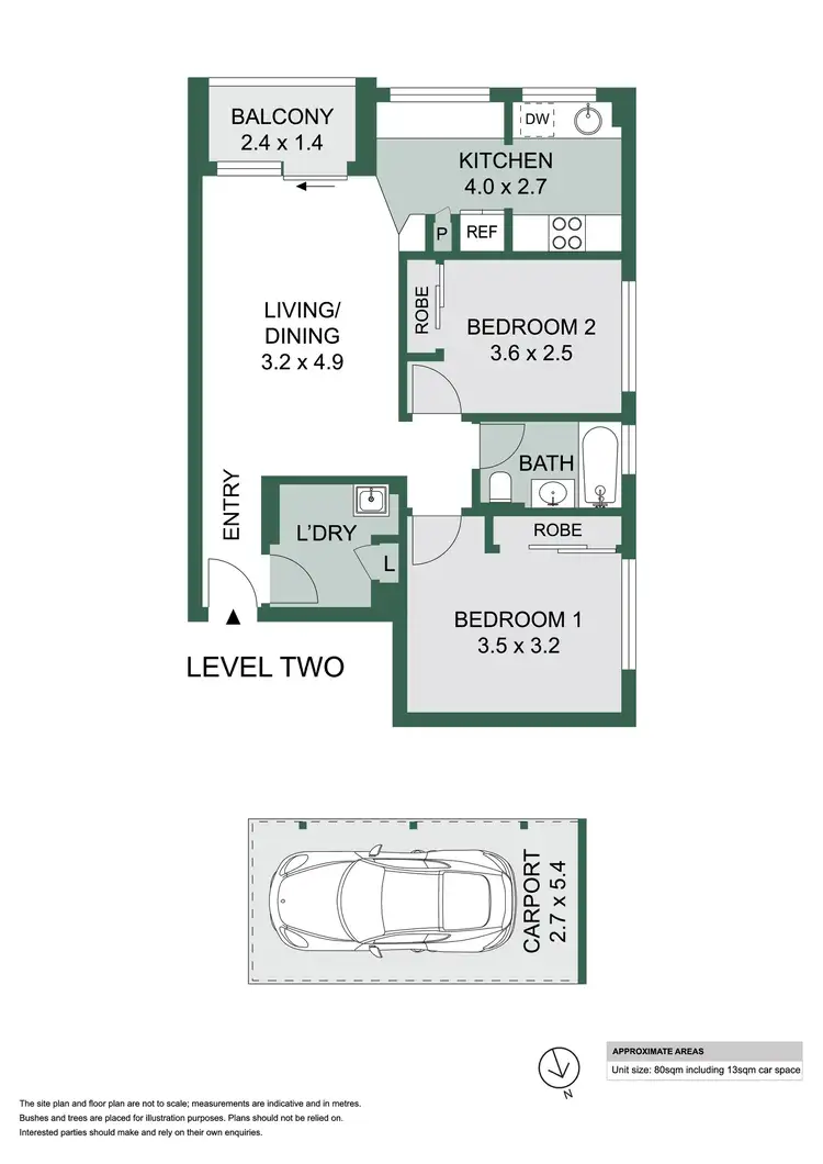 Floorplan of Homely apartment listing, 23/16 Boronia Street, Kensington NSW 2033