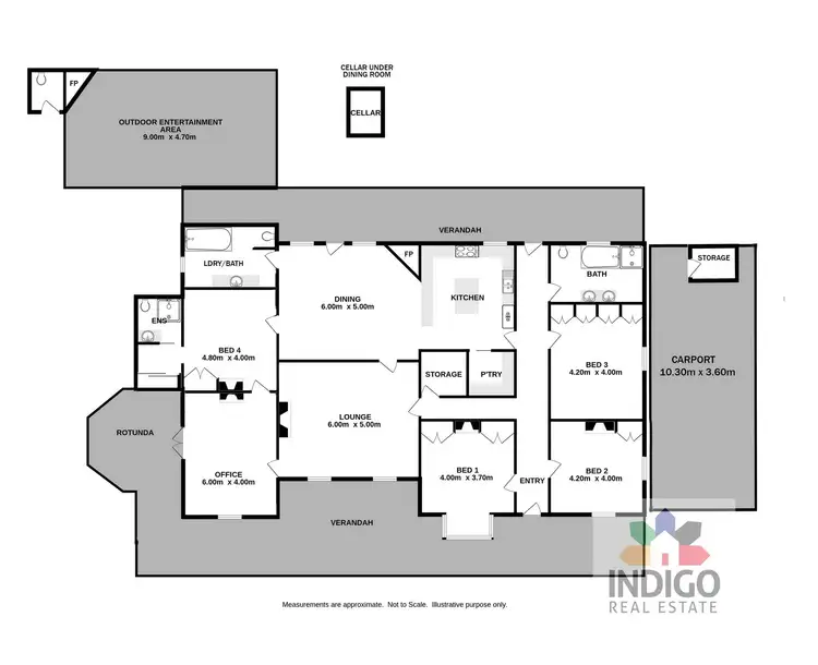 Floorplan of Homely house listing, 8 Church Street, Beechworth VIC 3747