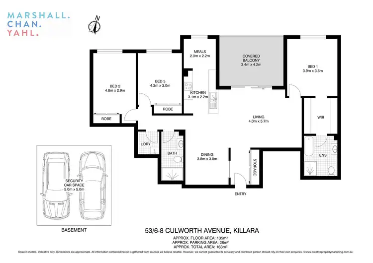 Floorplan of Homely apartment listing, 53/6-8 Culworth Avenue, Killara NSW 2071