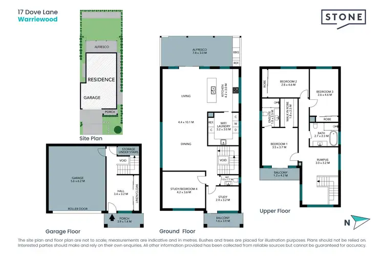 Floorplan of Homely house listing, 17 Dove Lane, Warriewood NSW 2102