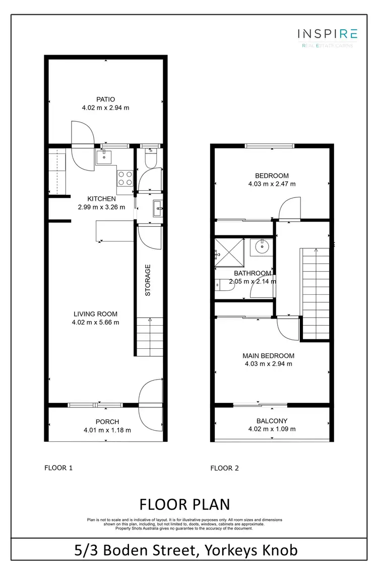 Floorplan of Homely unit listing, 5/3 Boden Street, Yorkeys Knob QLD 4878