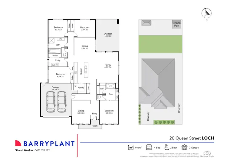 Floorplan of Homely house listing, 20 Queen Street, Loch VIC 3945