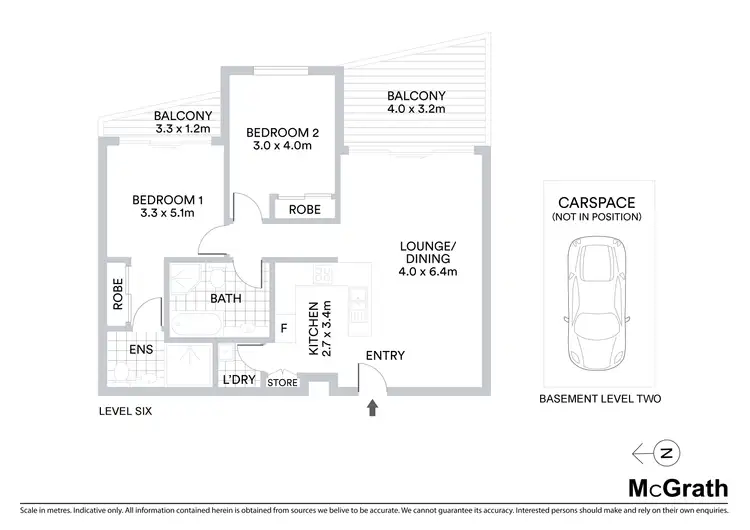 Floorplan of Homely apartment listing, 77/15-23 Orara Street, Waitara NSW 2077