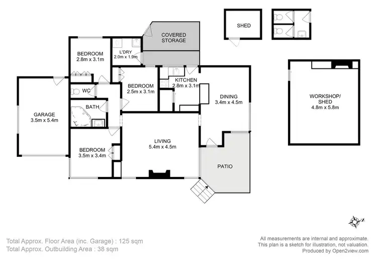 Floorplan of Homely house listing, 192 Abbotsfield Road, Claremont TAS 7011