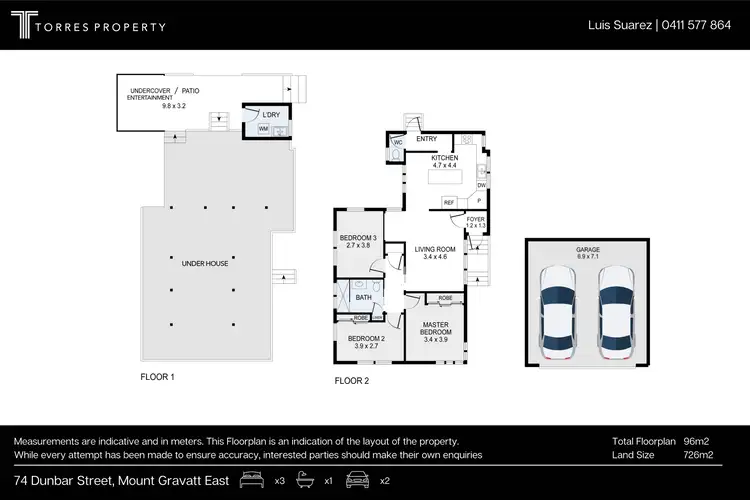 Floorplan of Homely house listing, 74 Dunbar Street, Mount Gravatt East QLD 4122