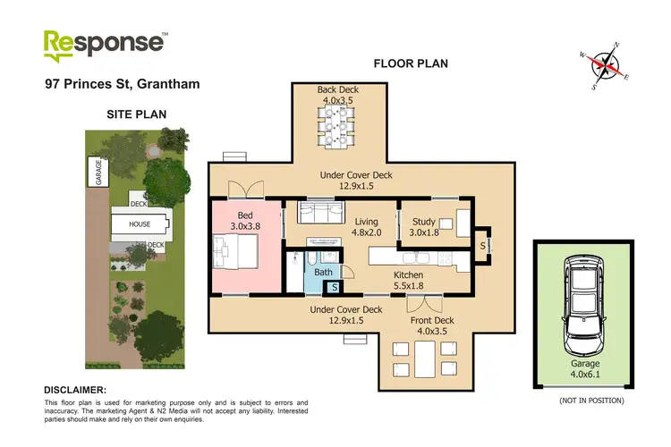 Floorplan of Homely house listing, 97 Princes Street, Grantham Farm NSW 2765