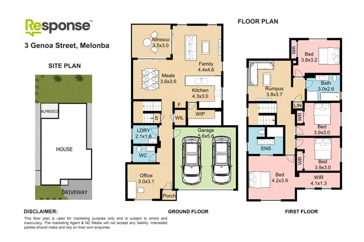 Floorplan of Homely house listing, 3 Genoa Street, Marsden Park NSW 2765