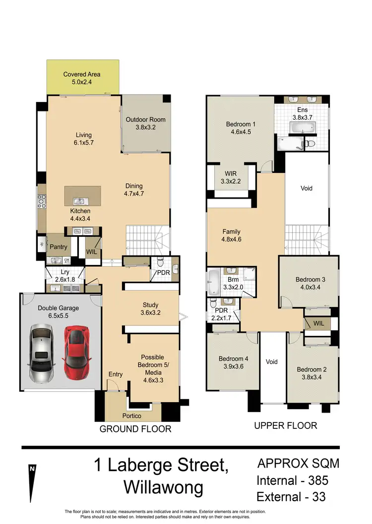 Floorplan of Homely house listing, 1 Laberge Street, Willawong QLD 4110