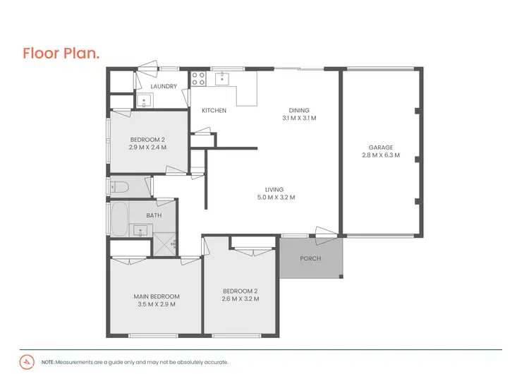 Floorplan of Homely house listing, 12/171 Tahitian Court, Ashtonfield NSW 2323
