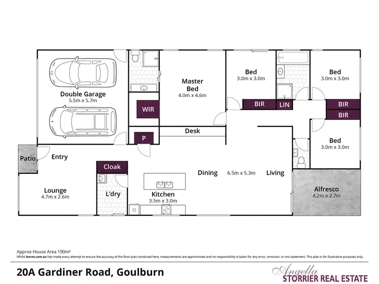 Floorplan of Homely house listing, 20A Gardiner Road, Goulburn NSW 2580