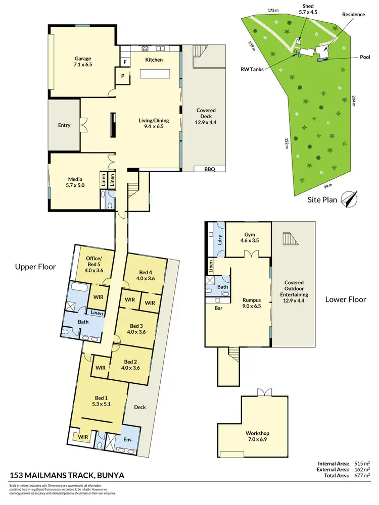 Floorplan of Homely house listing, 153 Mailmans Track, Bunya QLD 4055