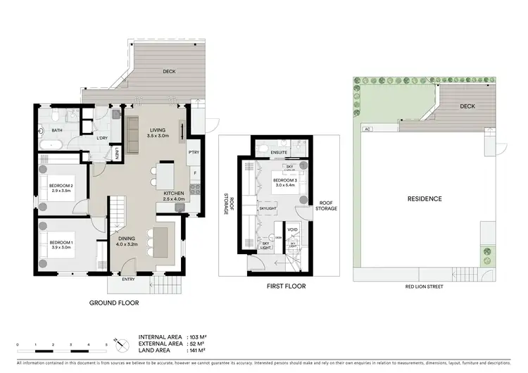Floorplan of Homely house listing, 48 Red Lion Street, Rozelle NSW 2039
