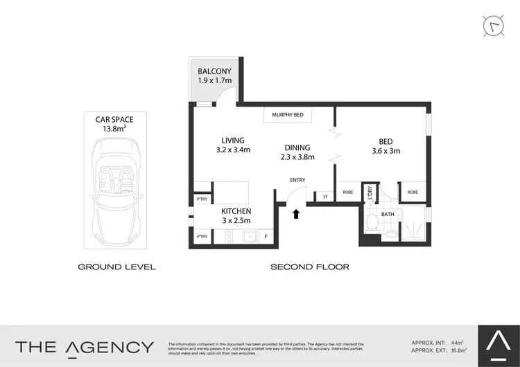 Floorplan of Homely apartment listing, 11/5 The Esplanade, Mosman NSW 2088