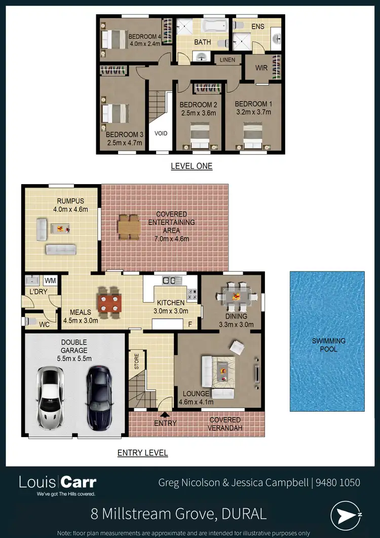 Floorplan of Homely house listing, 8 Millstream Grove, Dural NSW 2158