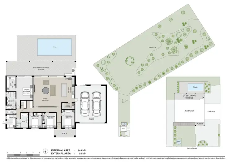 Floorplan of Homely house listing, 11 Larch Street, Tallebudgera QLD 4228
