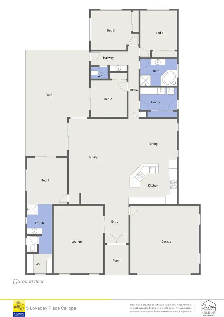 Floorplan of Homely house listing, 5 Loveday Place, Calliope QLD 4680
