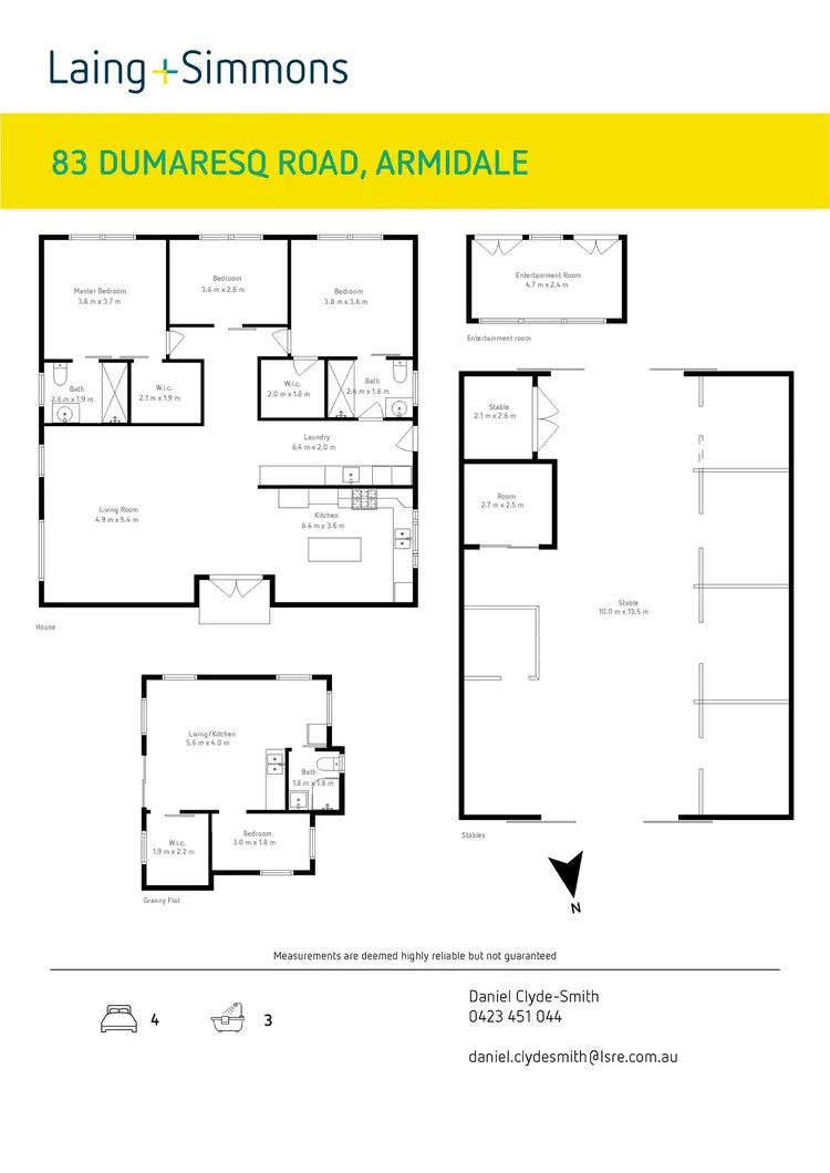Floorplan of Homely house listing, 83 Dumaresq Road, Armidale NSW 2350
