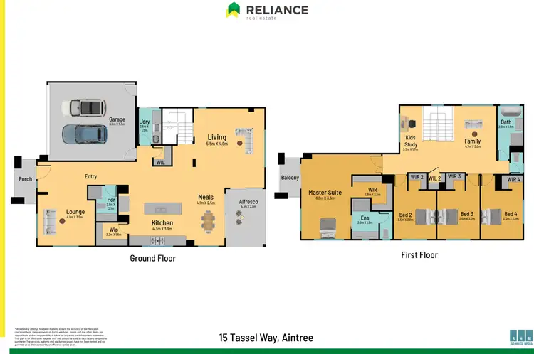Floorplan of Homely house listing, 15 Tassel Way, Aintree VIC 3336