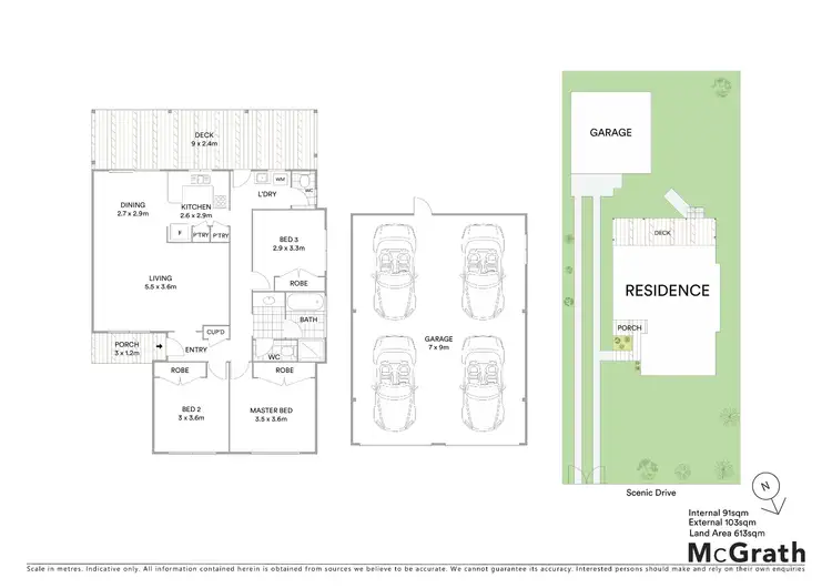 Floorplan of Homely house listing, 244 Scenic Drive, Buff Point NSW 2262