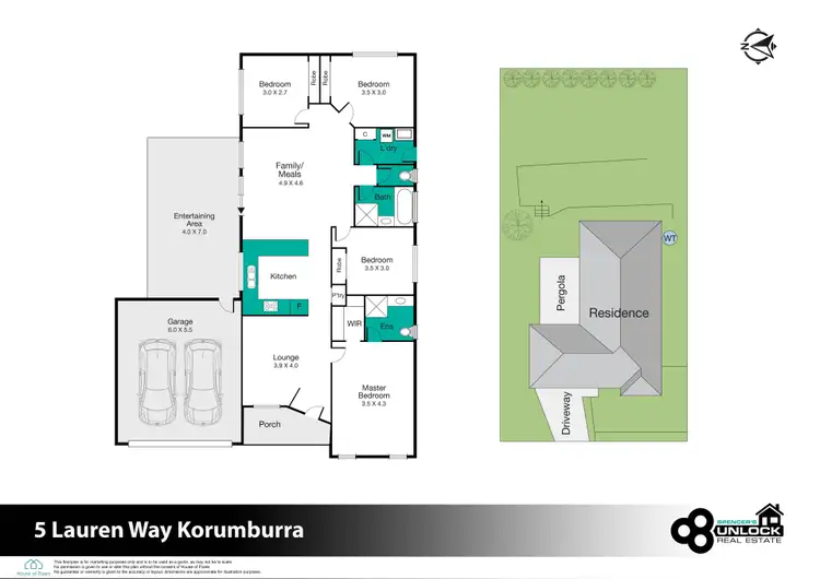 Floorplan of Homely house listing, 5 Lauren Way, Korumburra VIC 3950