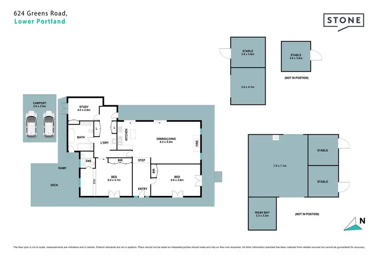 Floorplan of Homely rural property listing, 624 Greens Road, Lower Portland NSW 2756