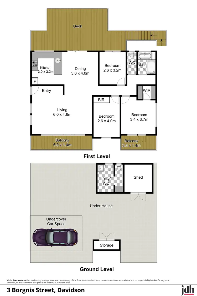 Floorplan of Homely house listing, 3 Borgnis Street, Davidson NSW 2085