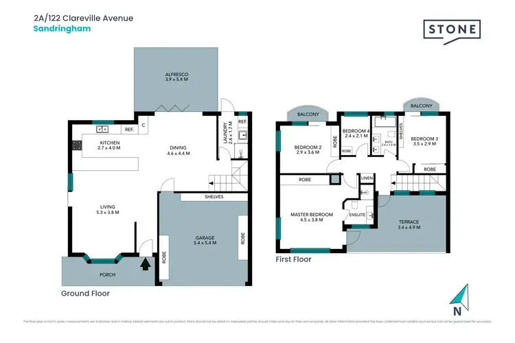 Floorplan of Homely house listing, 2a/122 Clareville Avenue, Sandringham NSW 2219