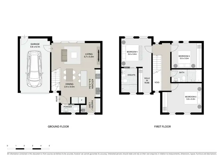 Floorplan of Homely townhouse listing, 2/27 O’connell Street, Kingsbury VIC 3083