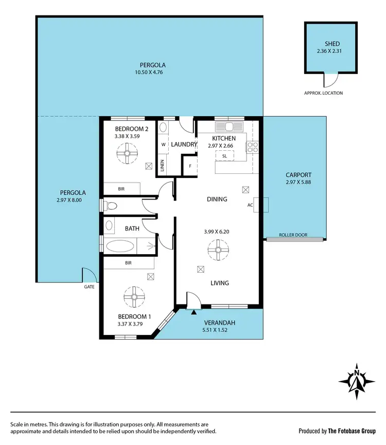 Floorplan of Homely unit listing, 4/221 Brodie Road, Morphett Vale SA 5162
